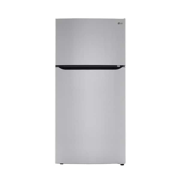 24 cu. ft. Top Mount Freezer Refrigerator with Multi-Flow Air System in Stainless Steel, Garage Ready