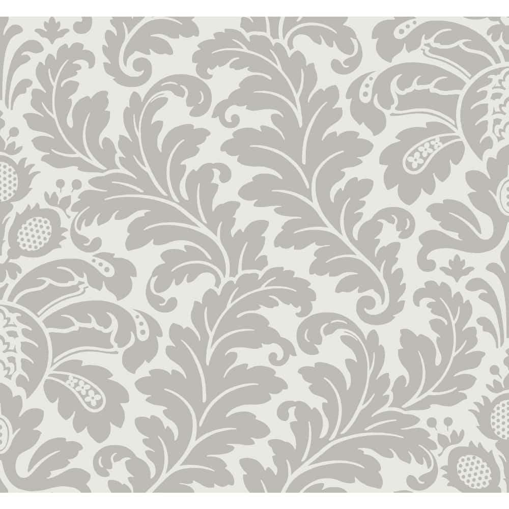 Modern Romance Grey Non-Pasted Washable Wallpaper