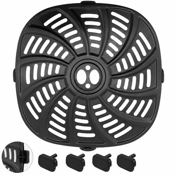 Air Fryer Replacement Grill Pan for Gourmia GAF716 GAF798 7 Qt, Nonstick 8.97 x 8.97 in Crisper Plate Rack Tray