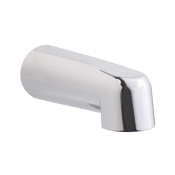 Tub Spout 1/2 in. FIP Nose Thread Non Diverter 7 in. Bathtub Faucet Chrome Plated Finish