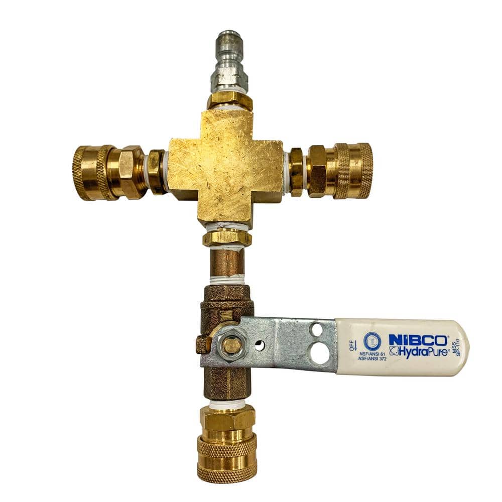 3/8 in. Male to Male 3-Way Quick Connect Adapter for Pressure Washers price history on PriceWatchPro