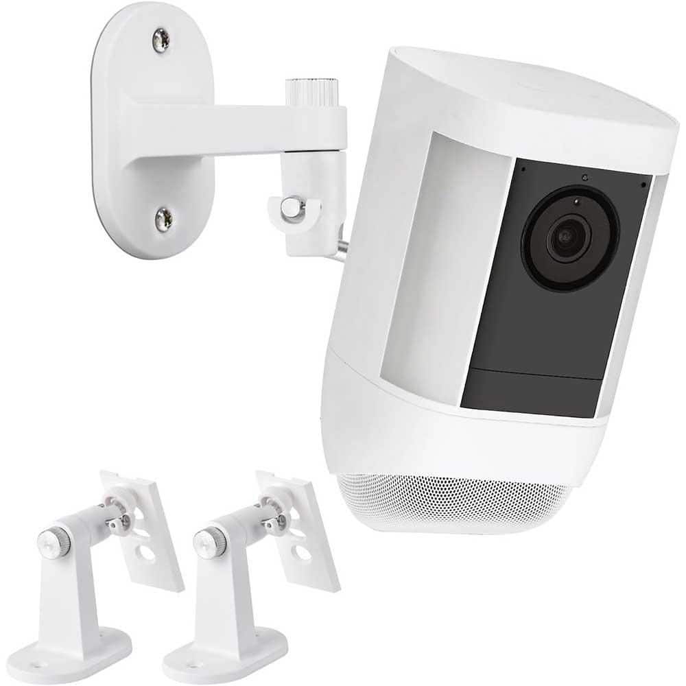 2-Pack Adjustable Wall Mount for Spotlight and Stick-Up Cameras, White