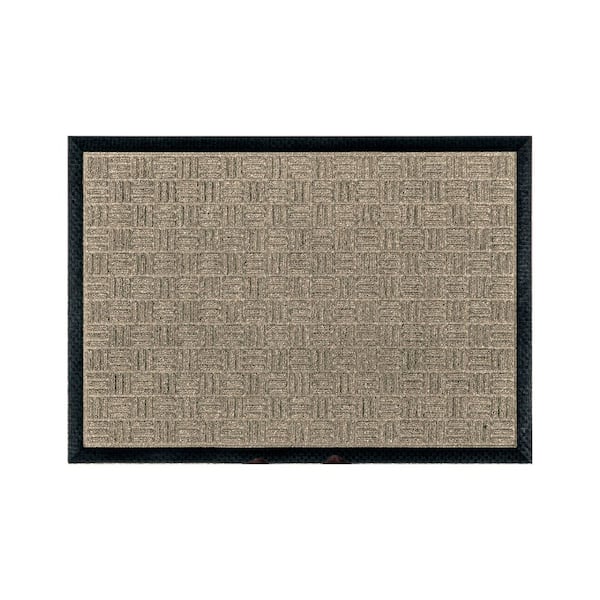 Doortex Ribmat Entrance Mat, Brown-48 in. x 72 in.