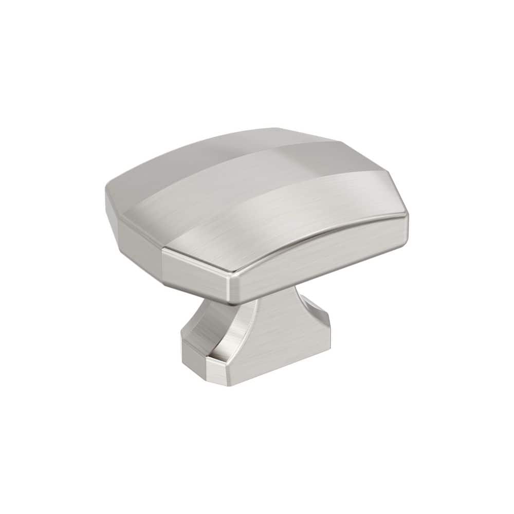 Bellamy 1-1/2 in. (38mm) Length Satin Nickel Classic Rectangle Cabinet Knob price history on PriceWatchPro