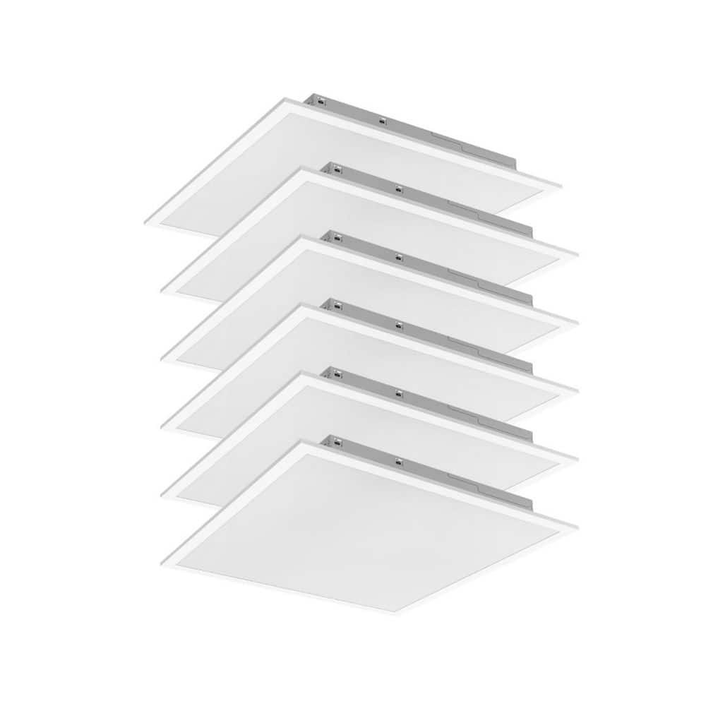 2 ft. x 2 ft. Integrated LED Panel Light, Selectable 3CCT, 2200/3300/3850 Lumens Dimmable, ETL/DLC Certified, 6 Pack price history on PriceWatchPro