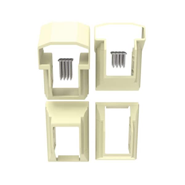 RDI T-Top Stair Bracket Set (2-Top and 2-Bottom Brackets) in Dune