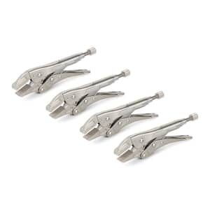 5 in. Straight Jaw Locking Pliers (4-Pack)