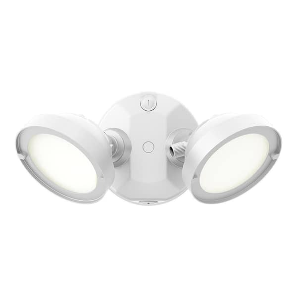 HALO TGS 150-Watt 80° White Outdoor Integrated LED Flood Light