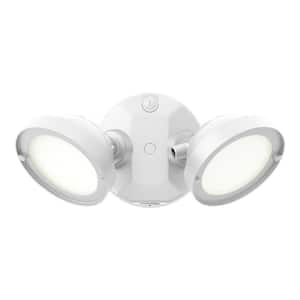 TGS 150-Watt 80° White Outdoor Integrated LED Flood Light