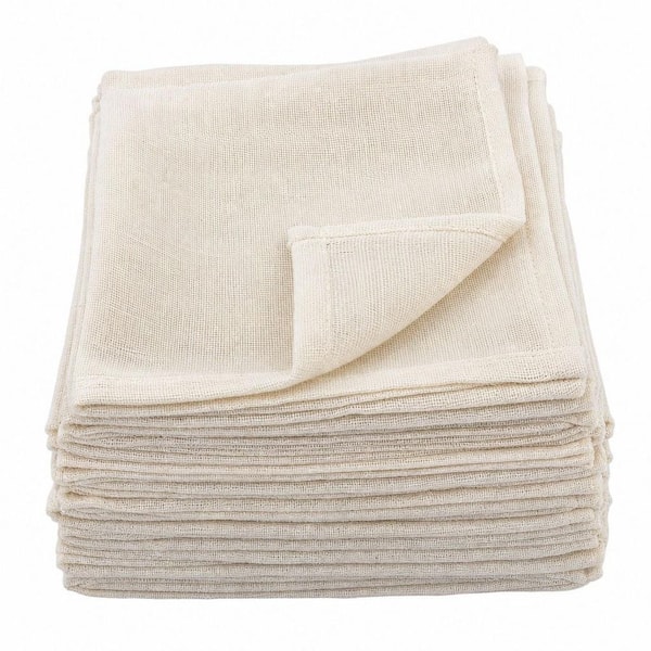 10-Yard 3 x 30 ft. Cheese Cloth Roll, Grade 100, 90 Sq. ft. Reusable Cheese Cloth with Closed Edge for Straining, Craft