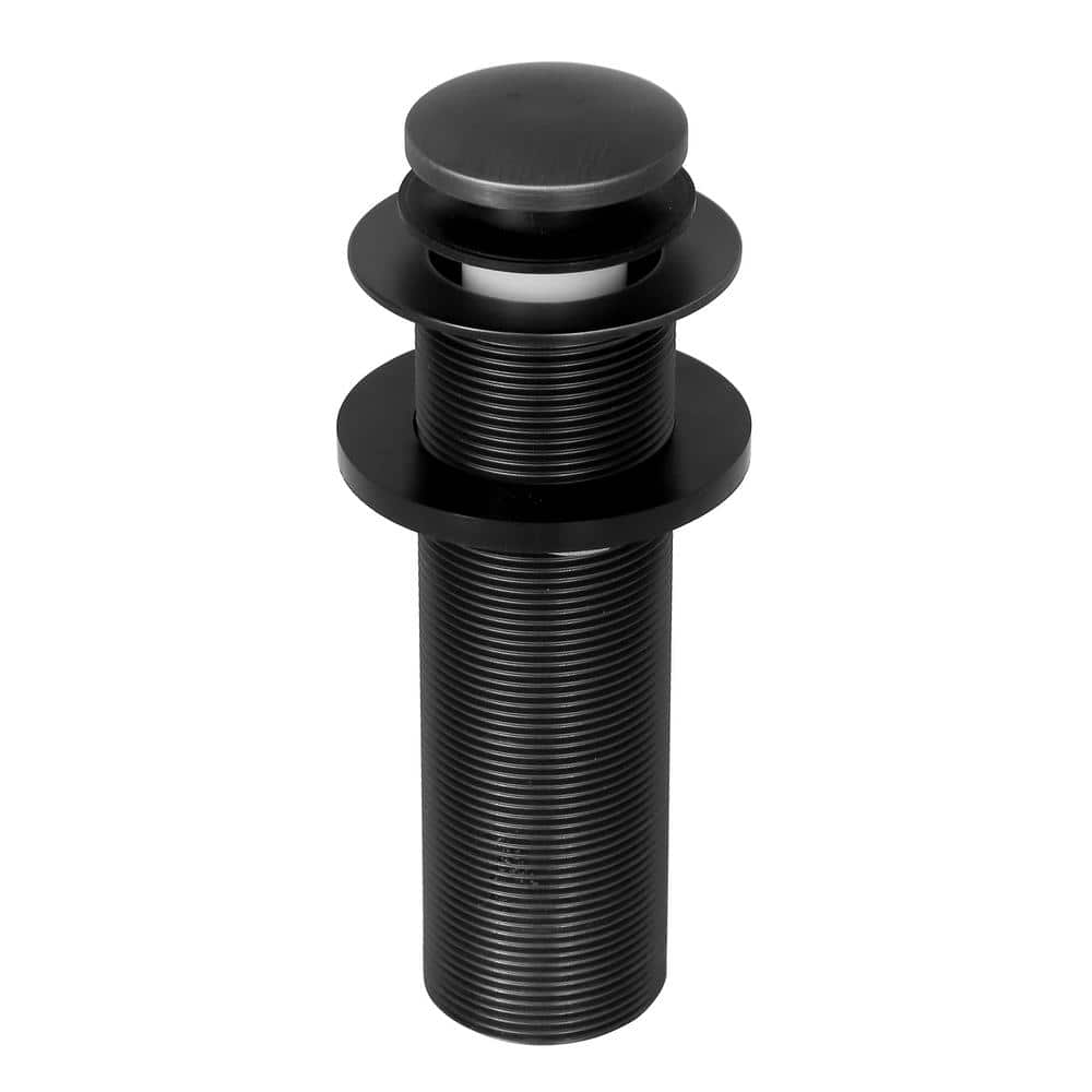 Barclay Products 2 In Extended Push Button Tub Drain Stopper Matte