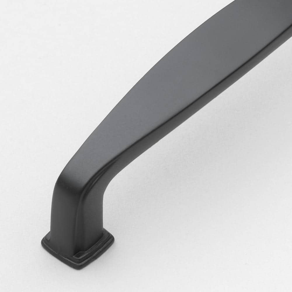 Matte Black Zinc Alloy Cabinet Bar Pulls with Mounting Hardware