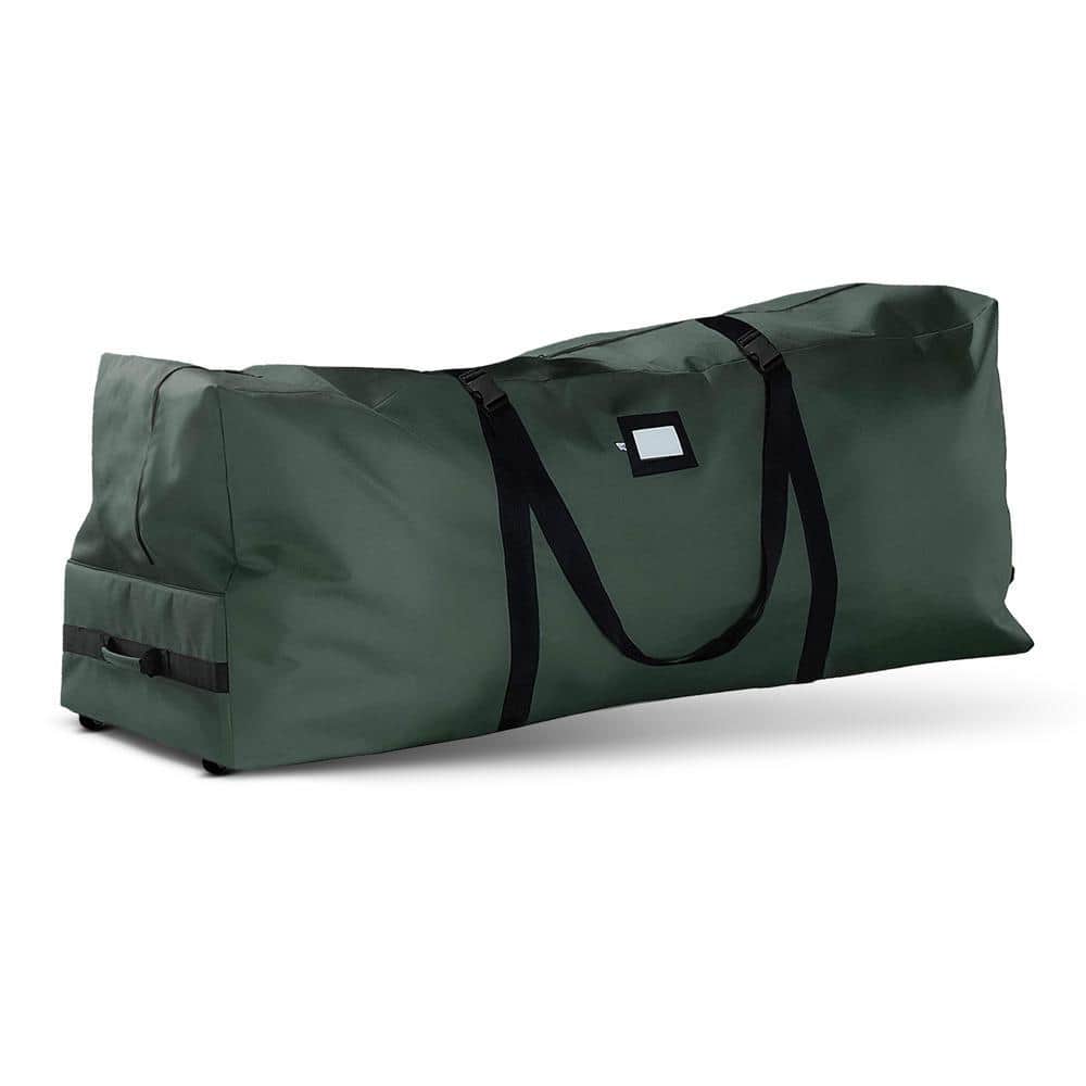 Tree Relocation Bag OSTO Green Rolling Artificial Tree Storage Bag for Trees Up to 9 ft ...