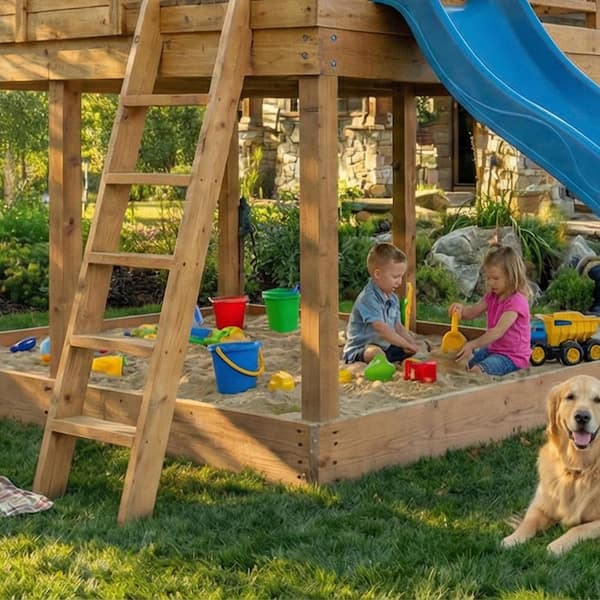 Outdoor Living Today 6 ft. x 6 ft. Little Squirt Playhouse LSP66