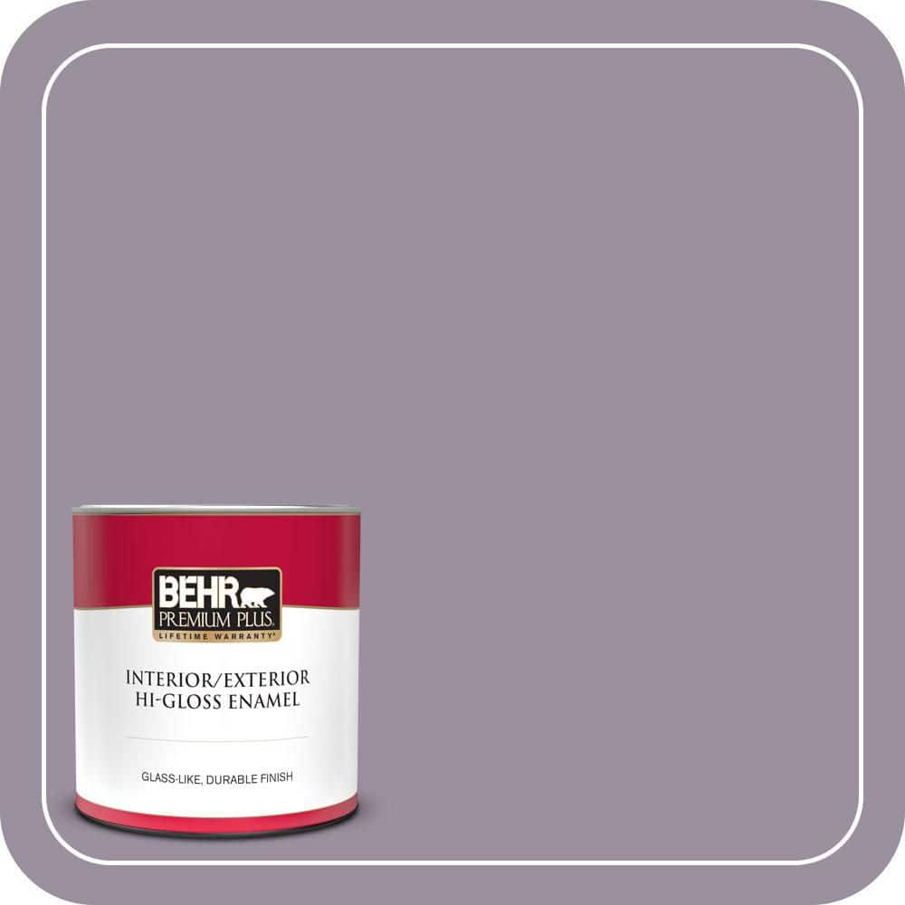 1 qt. #PPU16-13 Duchess Lilac Hi-Gloss Enamel Interior/Exterior Paint & Primer price history on PriceWatchPro