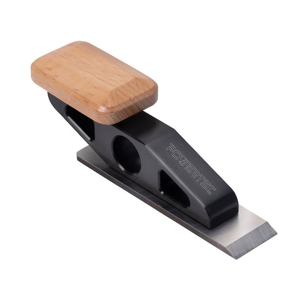 Chisel Plane with Flat Blade, Compact Edge Trimming Tool for Woodworking, Plug Trimming, Joinery Cleanup