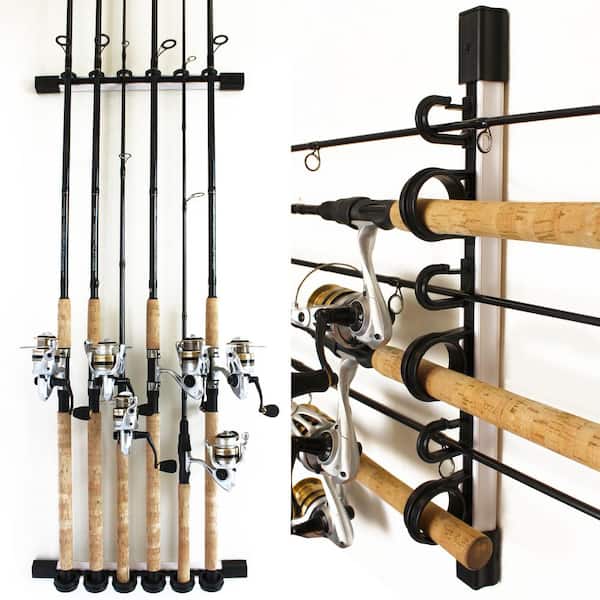 Pvc,Rubber,Steel Fishing Rod Racks Wall or Ceiling Fishing Rod/Pole Rack  Holder