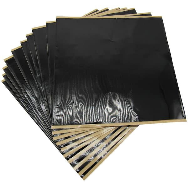 HushMat Door Sound-Deadening Kit with 10 sq. ft. Black Stealth Foil