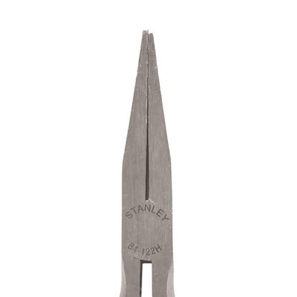 Stanley Tool 84-096 Nose Plier, 6 in Oal, Black Handle, Double-Dipped  Handle, 1/8 in W Tip: Miniature Pliers, Midget Pliers & Micro Pliers  (076174840964-1)
