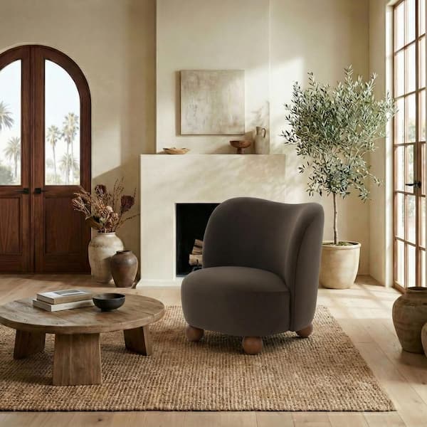 Rodolfo Dark Brown/Walnut Side Chair