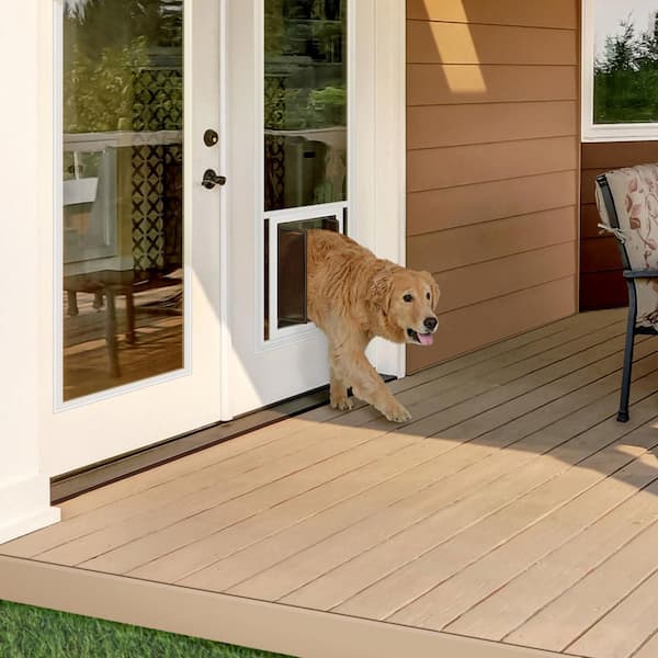 Reviews For Plexidor Dog Door 22 In X, Sliding Glass Door Dog Door Insert Home Depot