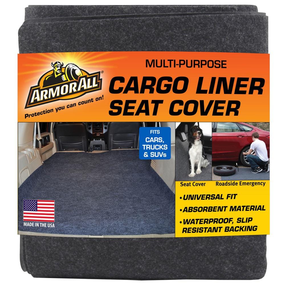 Armor All Charcoal Gray Heavy Duty 58 in. x 45 in. Cargo Liner AACLC4558  The Home Depot