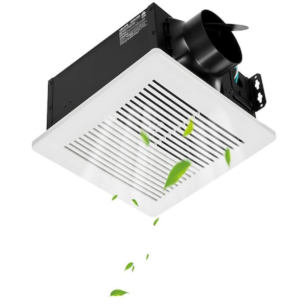 50-80-110 CFM Bathroom Exhaust Fan, Bathroom Vent, Low-Noise, Premium Motor Ceiling Fan, Standard 4-in. Duct Interface