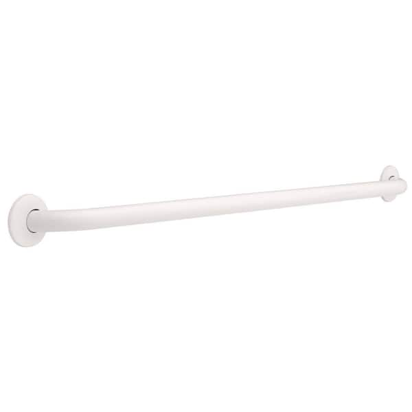 Franklin Brass 42 in. x 1-1/4 in. Concealed Screw ADA-Compliant Grab Bar in White