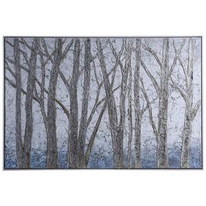 Ember Framed Nature Wall Art 33 in. x 48 in. Wooded Lot