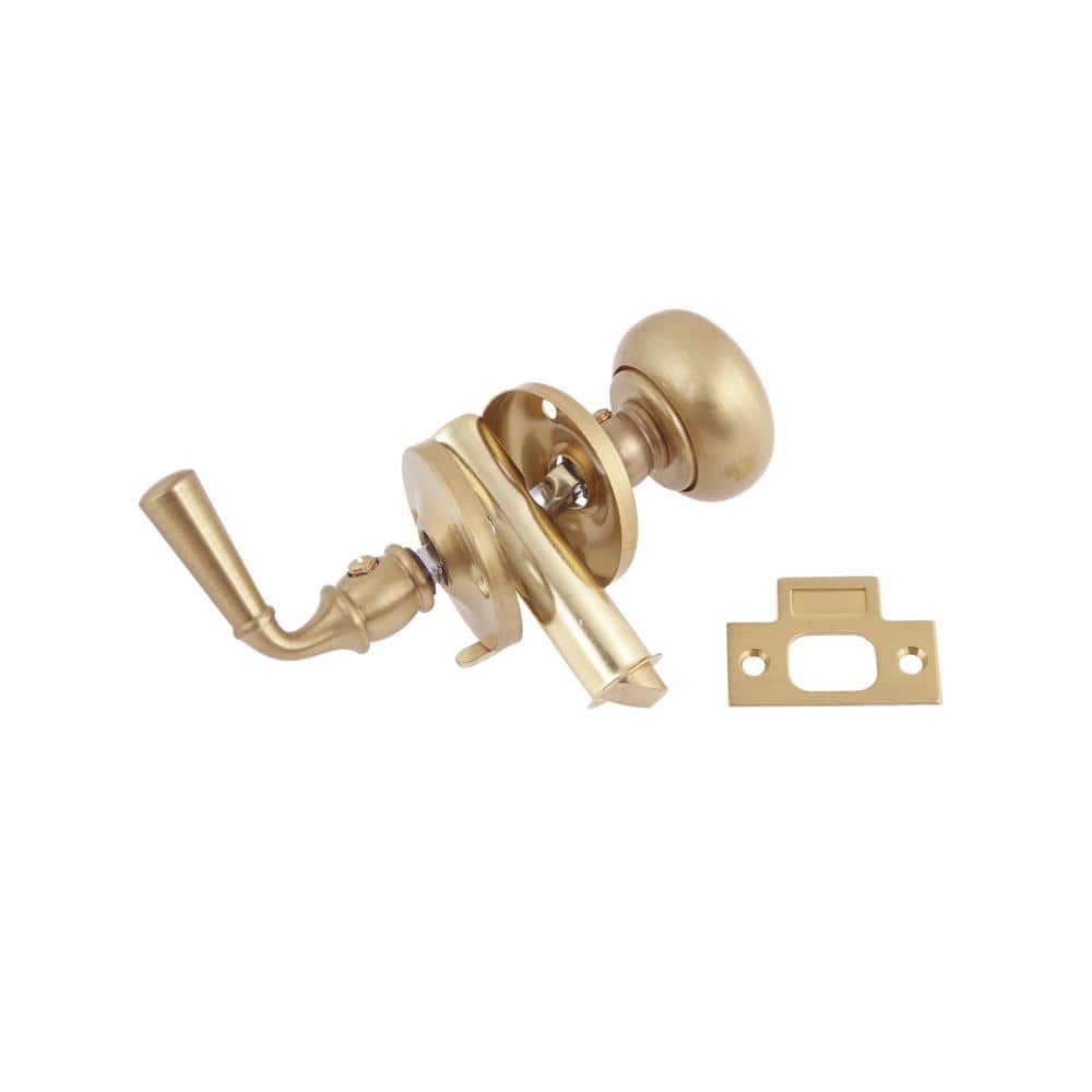 Satin Brass Storm Screen Door Latch with Rosettes price history on PriceWatchPro