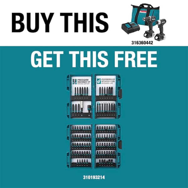 18V LXT Sub-Compact Lithium-Ion Brushless Cordless 2-piece Combo Kit (Driver-Drill/Impact Driver) 1.5Ah