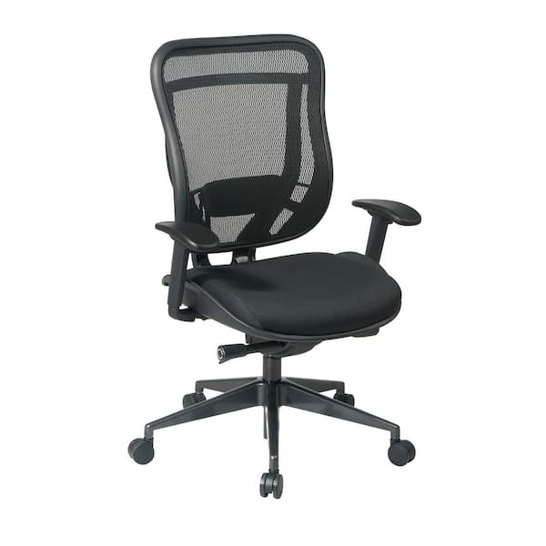 Office Star Products 818 Series Black High Back Executive Office Chair