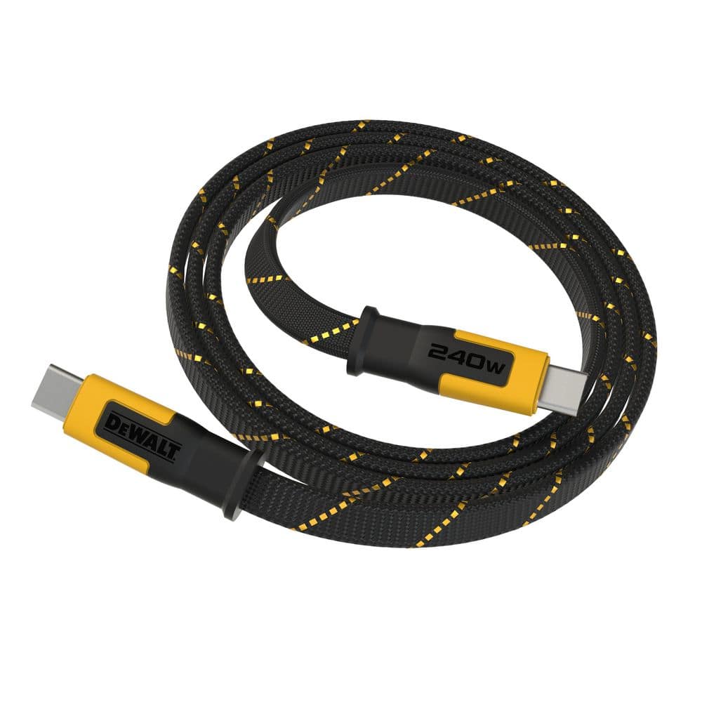 Heavy Duty USB C to USB C Flat Cable 240-Watt 6 ft. price history on PriceWatchPro