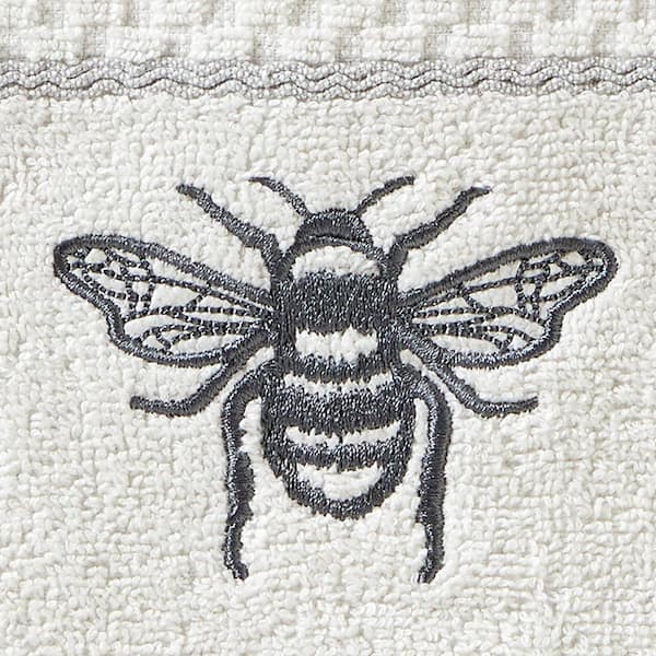 Bee Embroidered Towel Bee Kitchen Decor Cute Kitchen Towels Hostess Gift