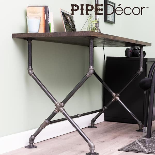 3/4 in. Black Steel Pipe 3.5 ft. L x 31 in. H 