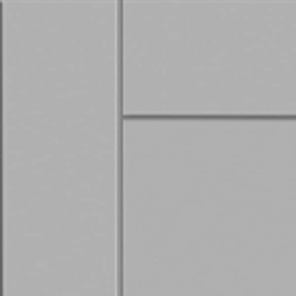 Washington 7.5 in. W x 0.75 in. D x 7.5 in. H in Veiled Gray Cabinet Door Sample