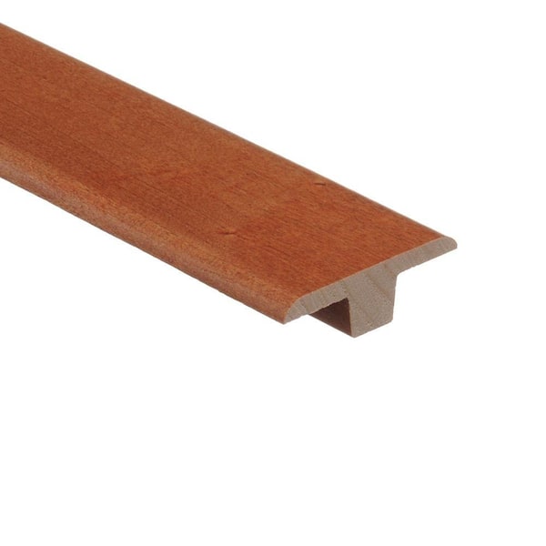 Zamma Maple Cinnamon 3/8 in. Thick x 1-3/4 in. Wide x 94 in. Length Wood T-Molding