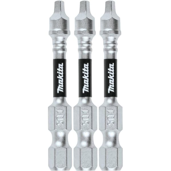 Impact XPS #1 Square 2 in. Power Bit (3-Pack)