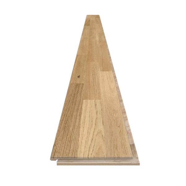 Baltic Wood Brushed European Oak 1/2 in. T x 7.19 in. W Click Lock Wire Brushed Engineered Hardwood Flooring (38.61 sq. ft./case)
