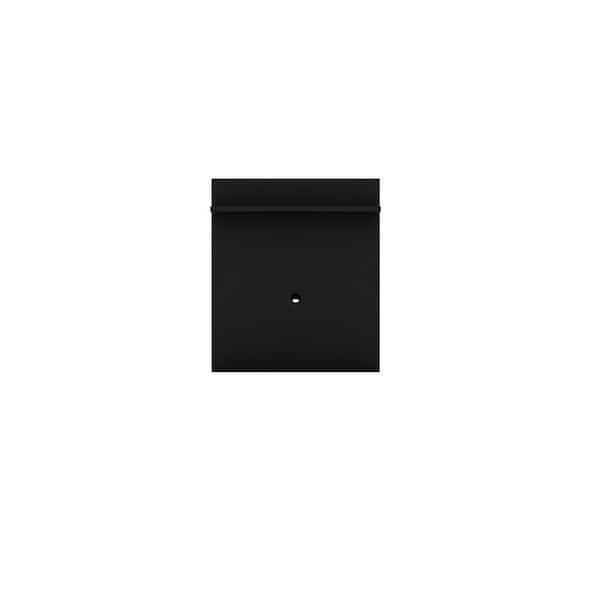 Luxor Montauk 35.43 in. Black Floating Entertainment Center Fits TVs Up to 32 in. with Cable Management and Display Shelf