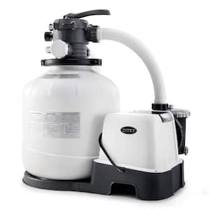 26679EG 2,150 GPH Krystal Clear Saltwater System and Sand Filter Pump