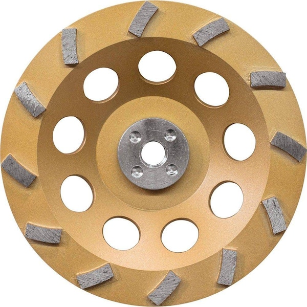 Makita 7 in. Turbo 12-Segment Anti-Vibration Diamond Cup Wheel