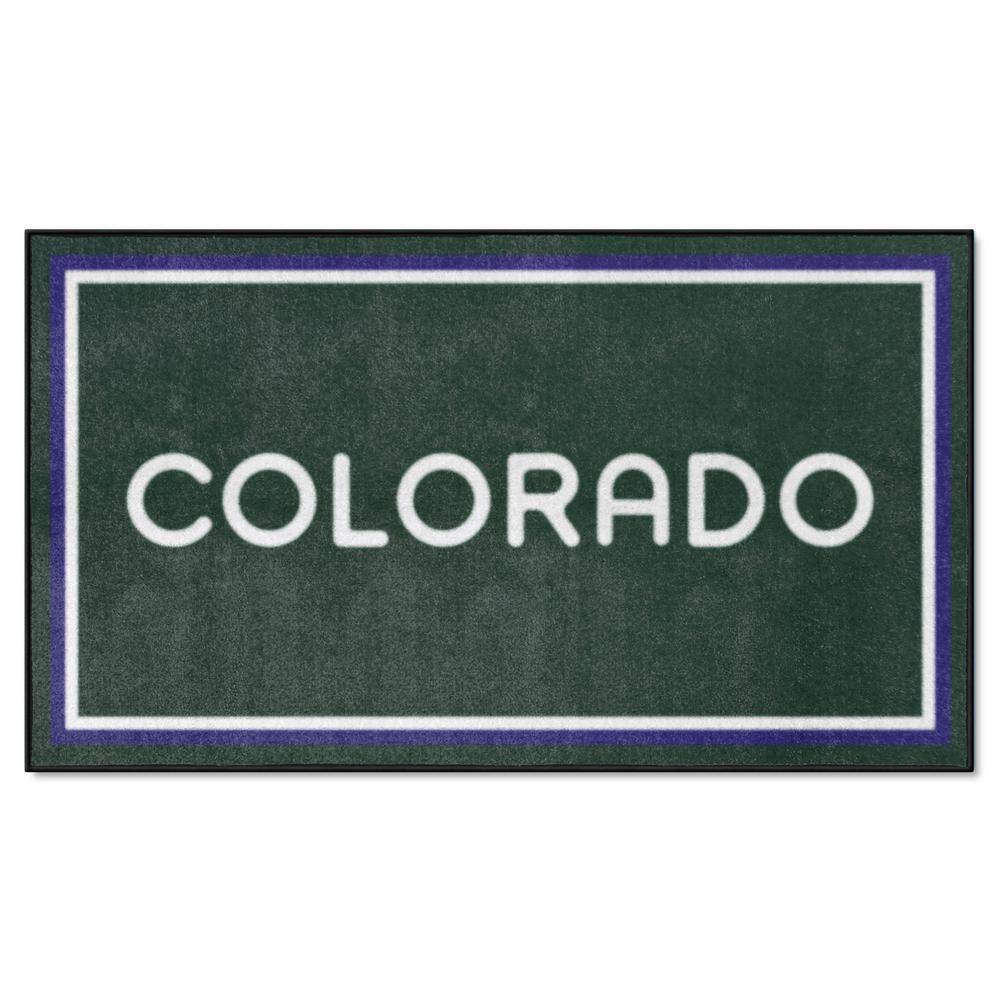 Colorado Rockies 12 Team Color Flag Circle Sign