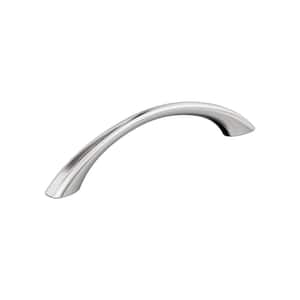 Vaile 5-1/16 in. (128mm) Modern Polished Chrome Arch Cabinet Pull