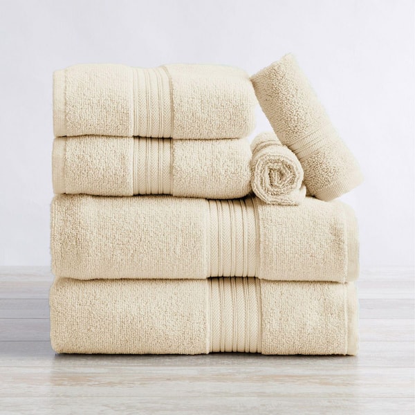 Ivory Soft Cotton Classic 6 Piece Towel Set