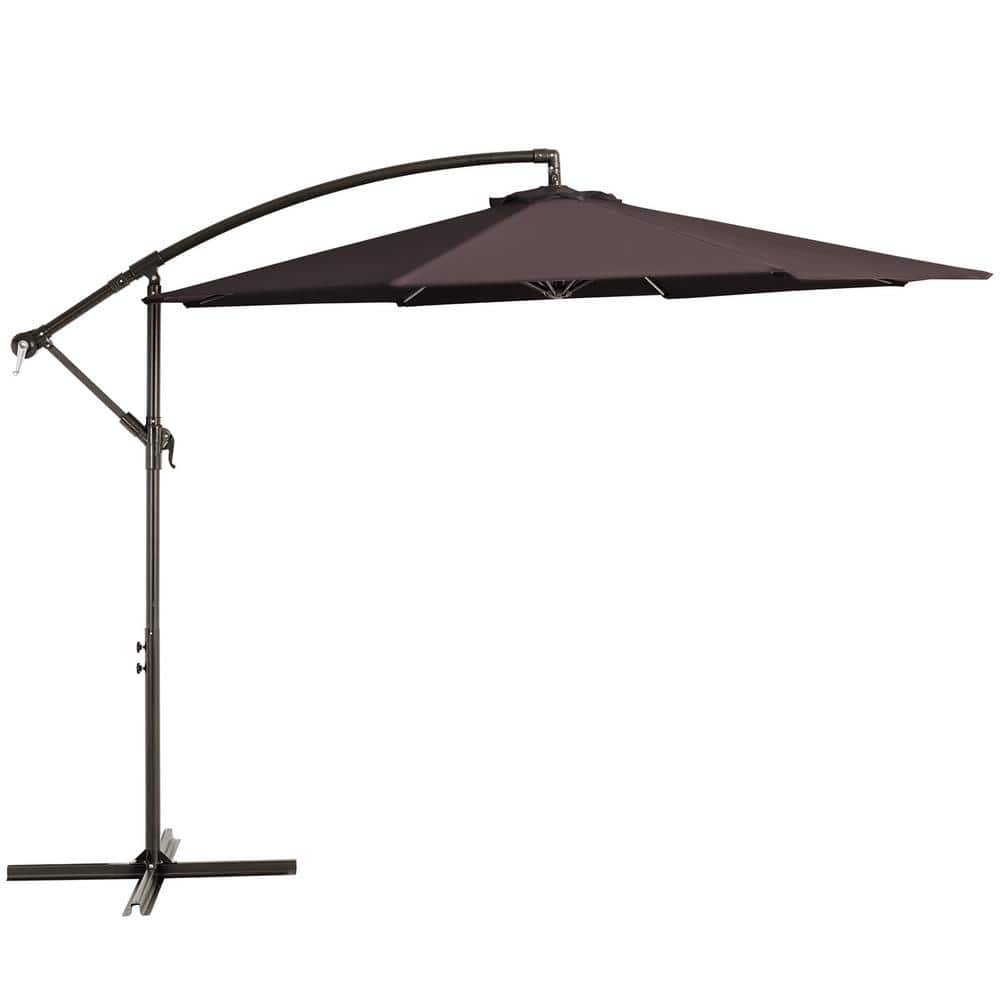 JEAREY 120 in. Innovative Tilt Design Offset Cantilever Umbrella in
