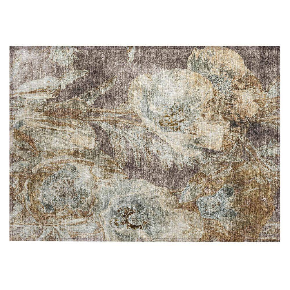 Chantille Machine Washable Indoor/Outdoor Abstract ACN2798 Brown 3 ft. x 4 ft. Area Rug price history on PriceWatchPro