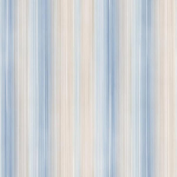 Norwall Ombre Striped Wallpaper in Pearl, Blue and Taupe
