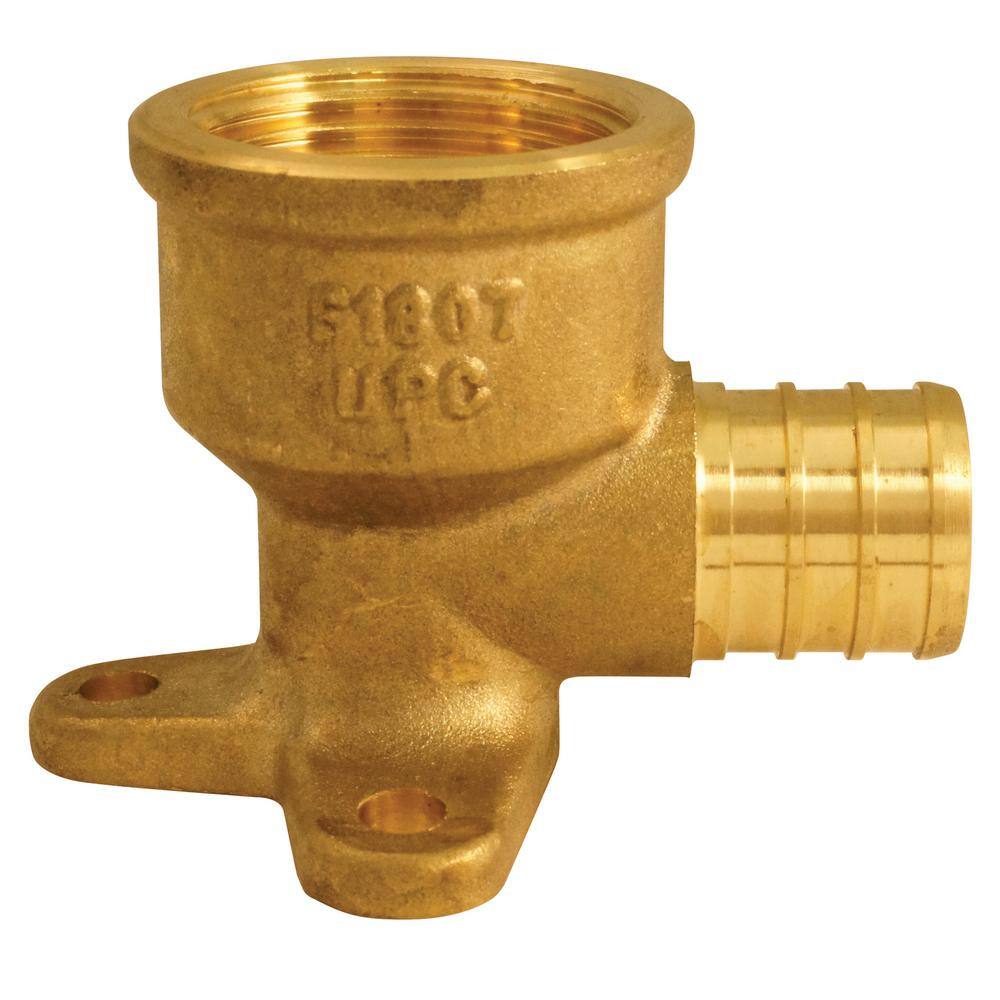 1/2 FIP Cast Brass 90° Drop Ear Elbow