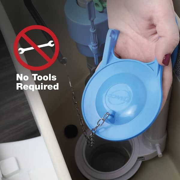 DANCO - Universal 3 in. Water-Saving Toilet Repair Kit for Flush Valve Toilets